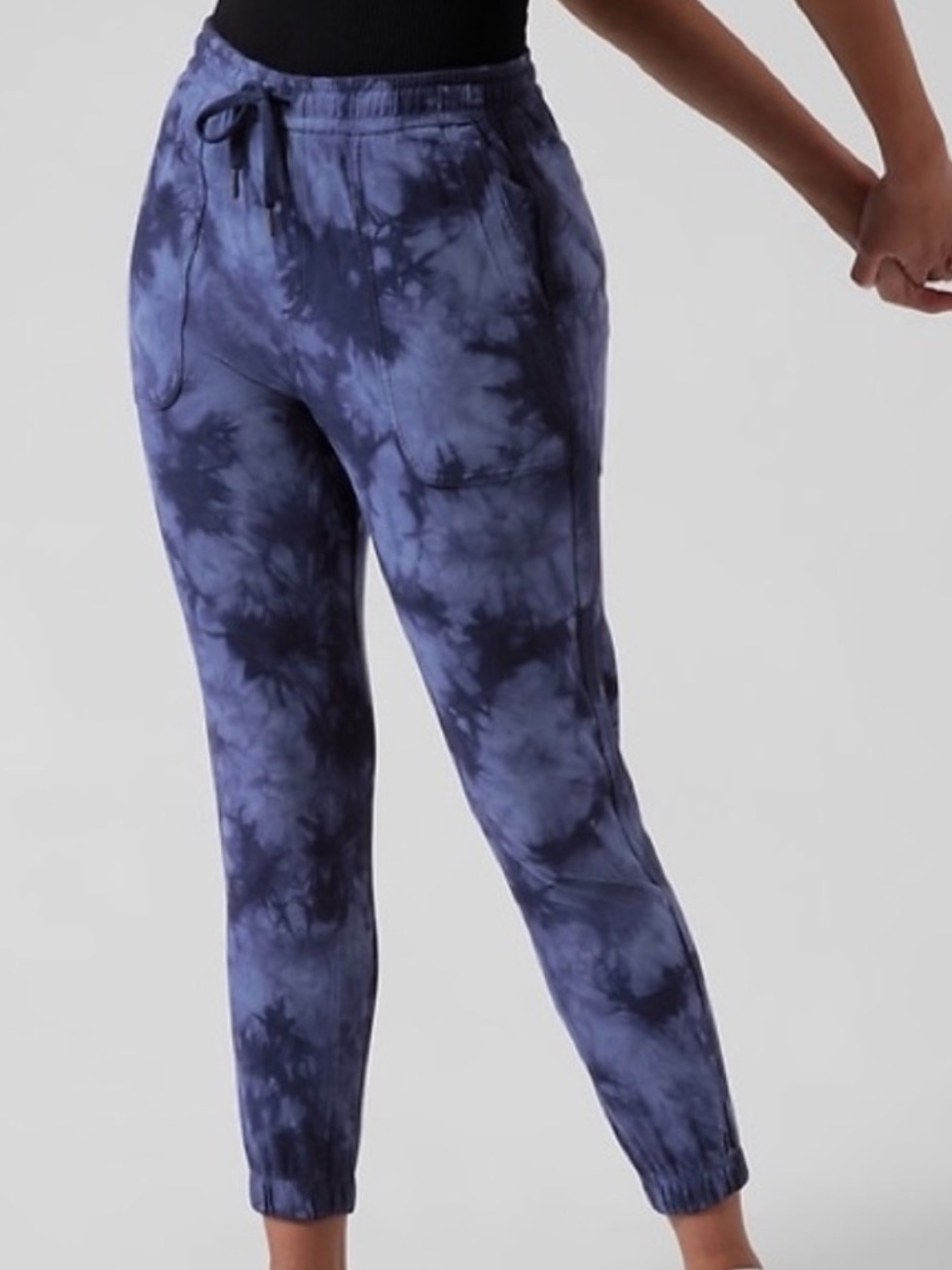Athleta Farallon Jogger In Crystal Tie Dye